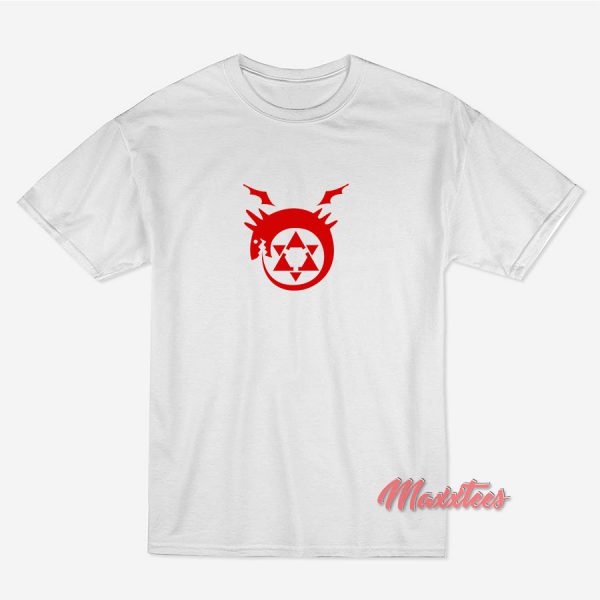 Fullmetal Alchemist Red T-Shirt