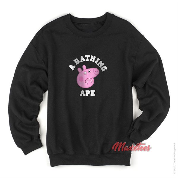 A Bathing Ape X Peppa Pig Sweatshirt