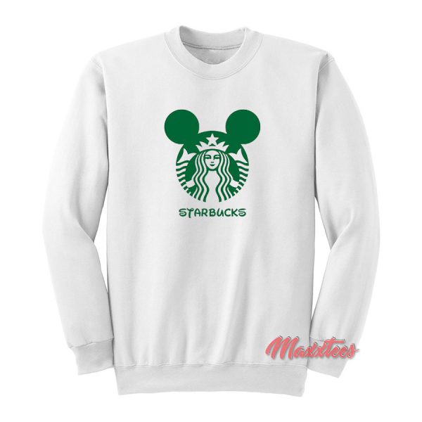 Disney Starbucks Mickey Sweatshirt