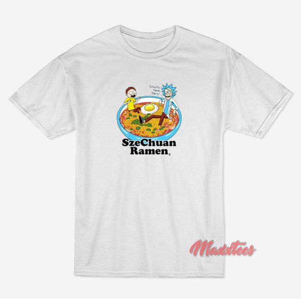 Szechuan Ramen Rick Morthy T-Shirt