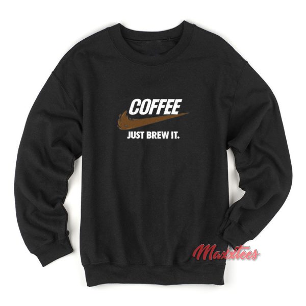 Nike Coffee Just Brew It Sweatshirt