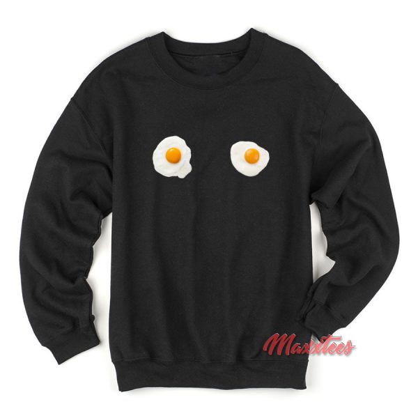 Fried Egg Boobs Sweatshirt