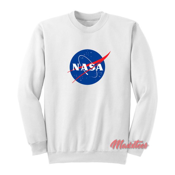 Nasa Space Logo Sweatshirt