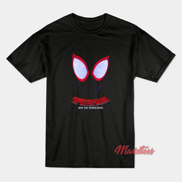 Spiderman Face Spider-Verse T-Shirt
