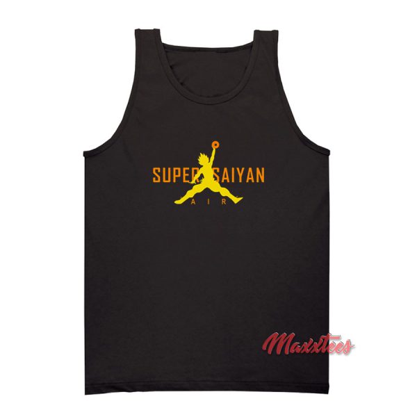 Super Saiyan Jordan Tank Top
