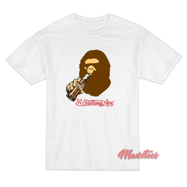 A Bathing Ape Coca Cola Bape T-Shirt