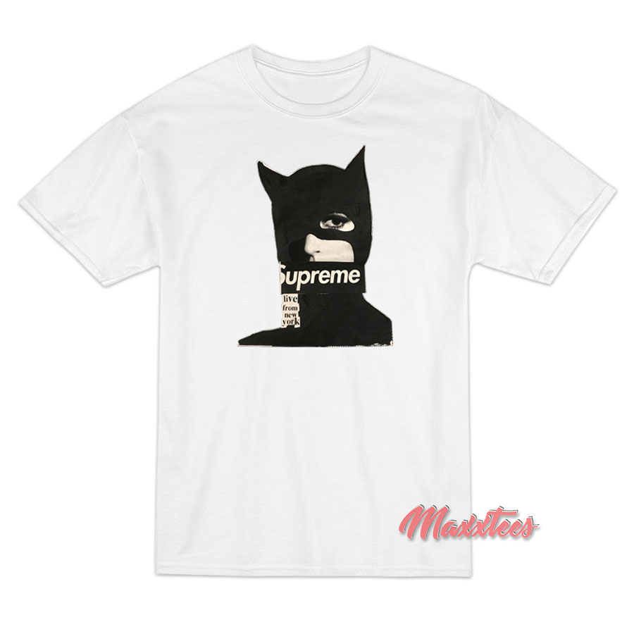 Supreme Catwoman Live From New York T Shirt   maxxtees.com