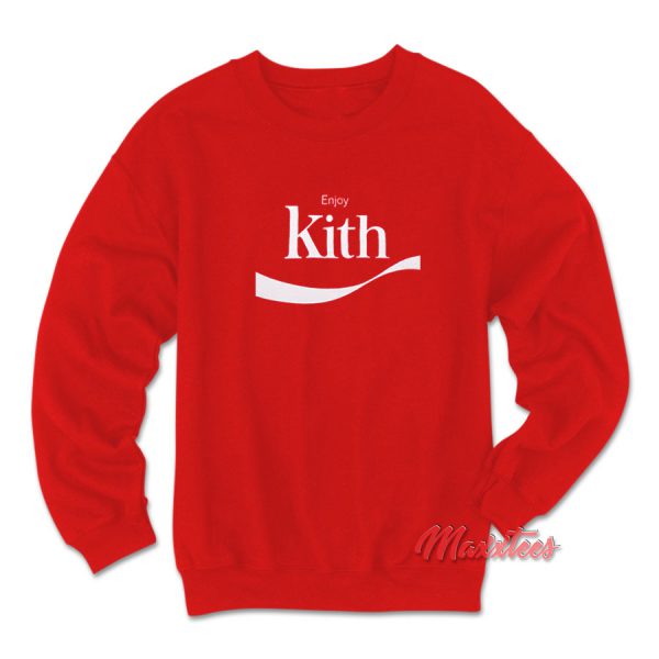 Enjoy Kith x Coca Cola Sweatshirt