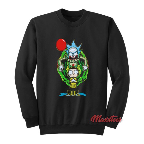 Rick and Morty IT Parody Sweatshirt