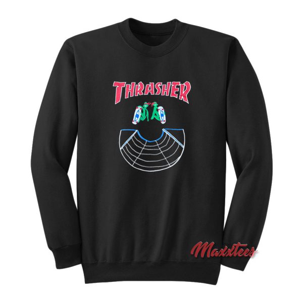 Thrasher Doubles LSD World Peace Sweatshirt