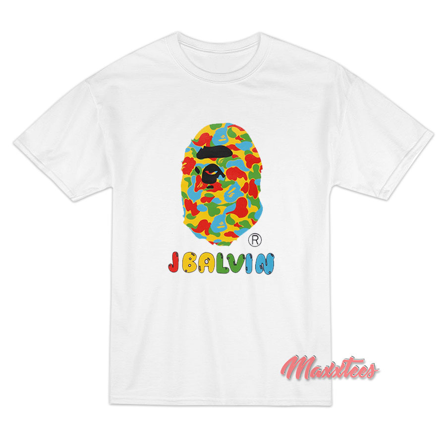 Bape x J Balvin T-Shirt - For Men or Women 
