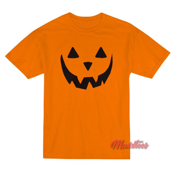 Halloween Pumpkin Face Cheap T-Shirt