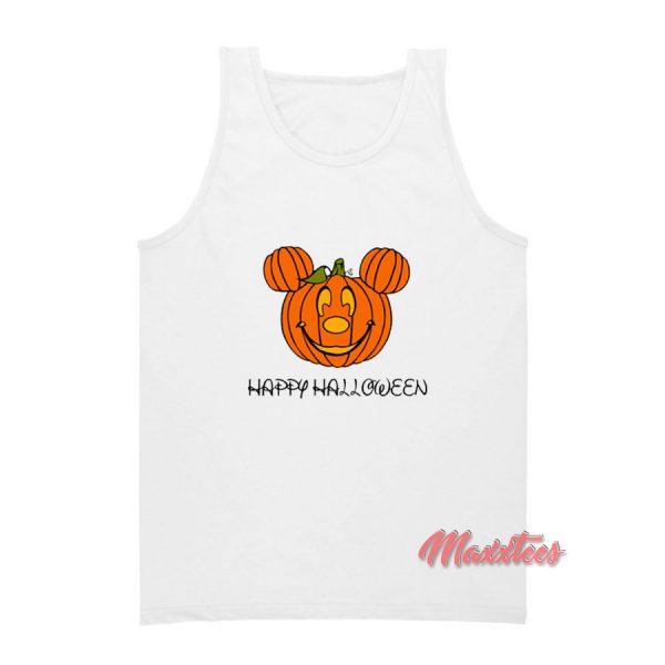 Pumpkin Mickey Mouse Halloween Tank Top