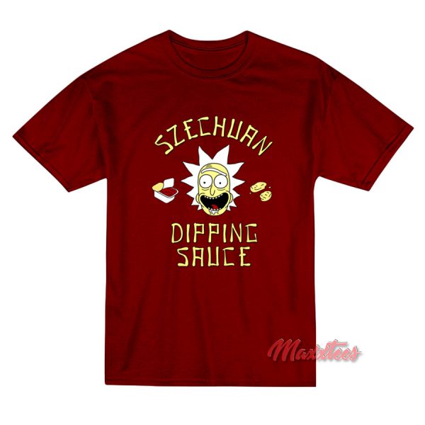 Szechuan Dipping Sauce Rick and Morty T-Shirt