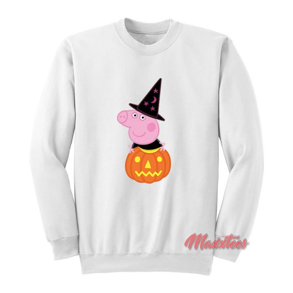 Peppa Pig Pumpkin Party Halloween Sweatshirt