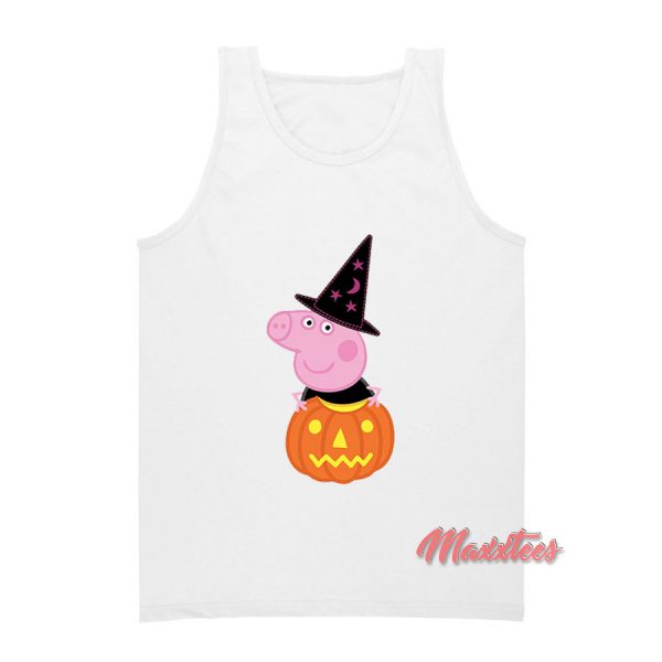 Peppa Pig Pumpkin Party Halloween Tank Top