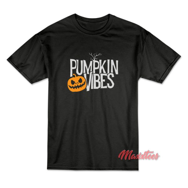 Pumpkin Vibes Halloween T-Shirt
