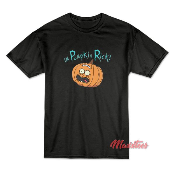 Rick and Morty Pumpkin Halloween T-Shirt