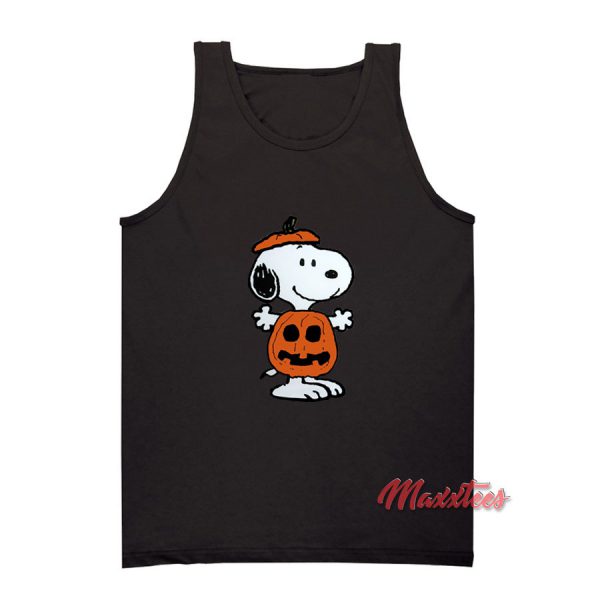 Snoopy Pumpkin Halloween Tank Top