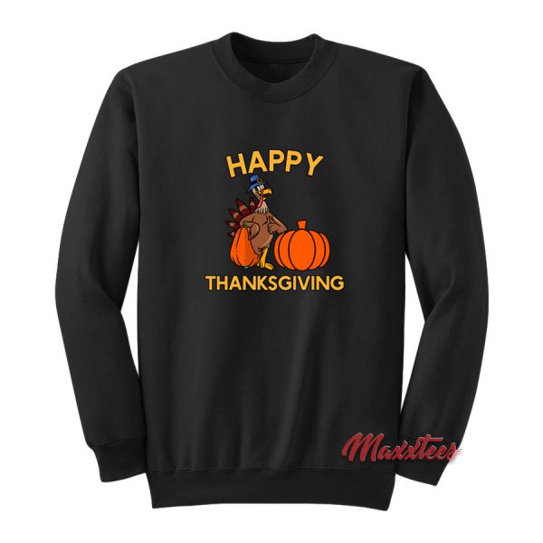 Happy Thanksgiving Sweatshirt Cheap Custom