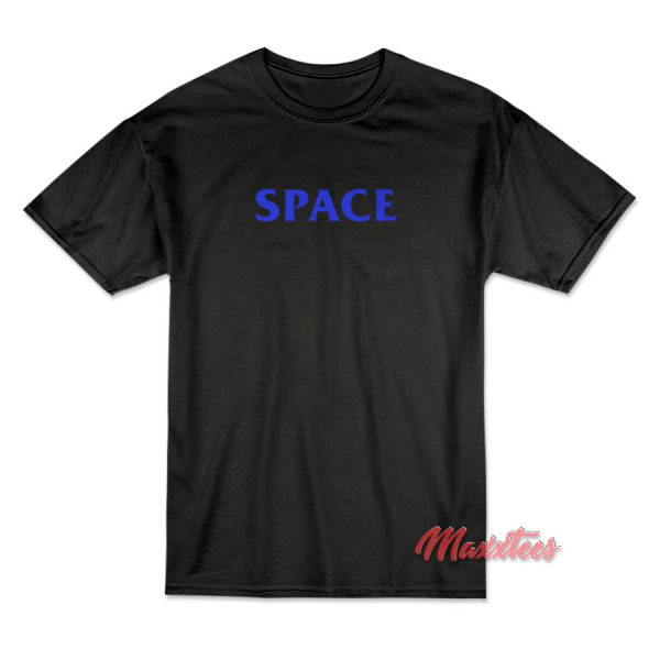 Space Font T-Shirt Cheap Custom