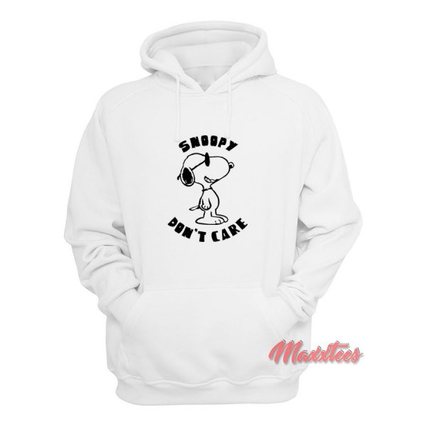 Snoopy Don't Care Hoodie