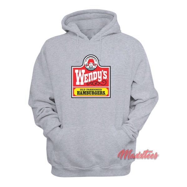 Wendy's Hamburgers Logo Retro Hoodie