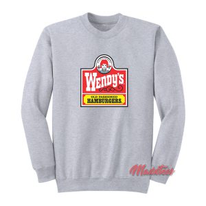 Wendy's Hamburgers Logo Retro Sweatshirt
