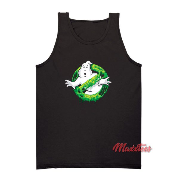 Ghostbusters Slime Logo Tank Top