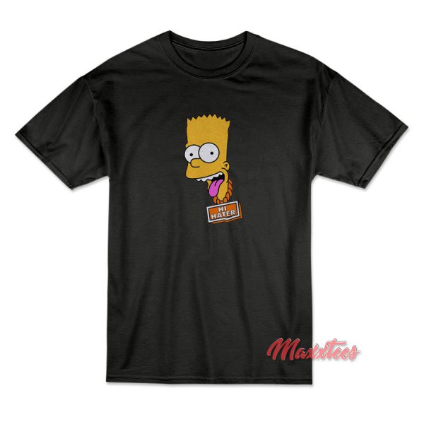 Bart Simpson Hi Hater T-Shirt