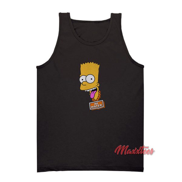 Bart Simpson Hi Hater Tank Top