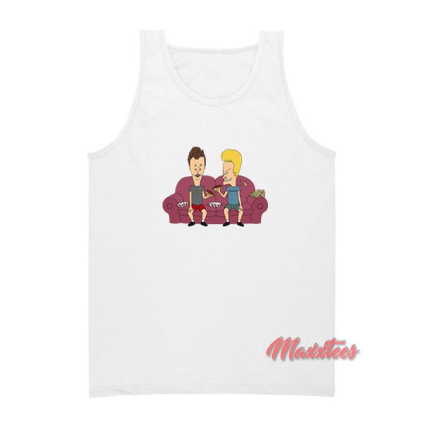 Beavis and Butt-Head on The Couch Tank Top