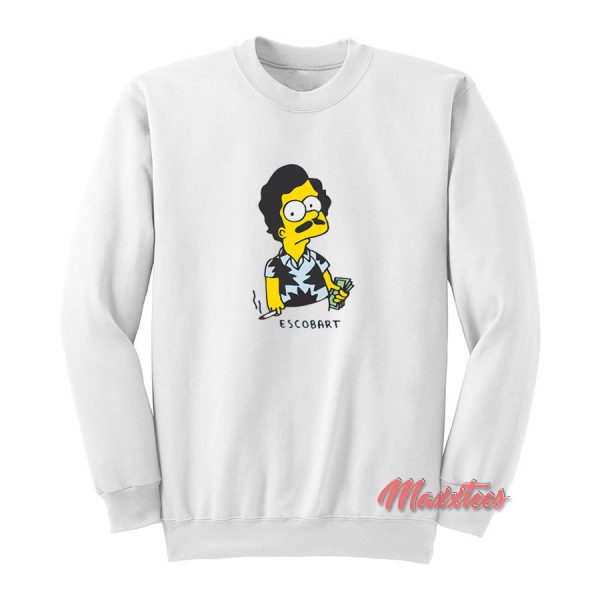 Pablo Escobart Simpson Sweatshirt