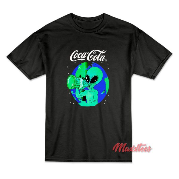 Aliens Drink Coca Cola T-Shirt