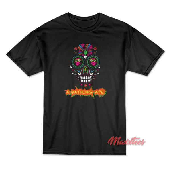 Bape Sugar Skull A Bathing Ape T-Shirt
