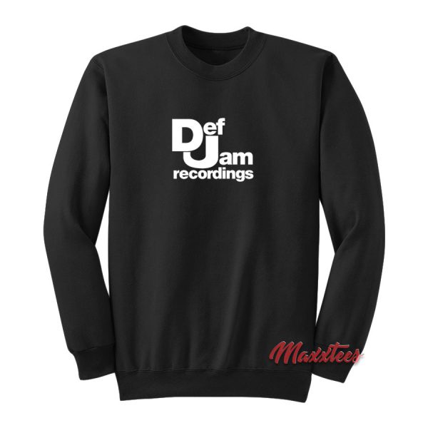 Def Jam Recordings Logo Sweatshirt