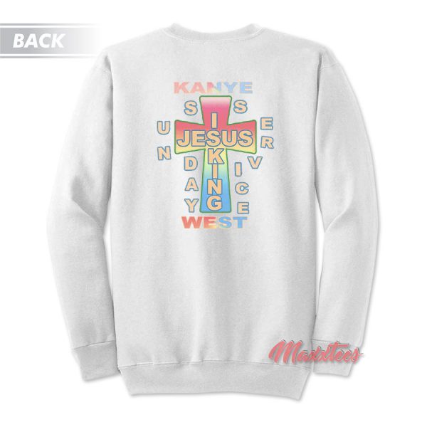 AWGE For Jesus Is King Kanye West Sweatshirt