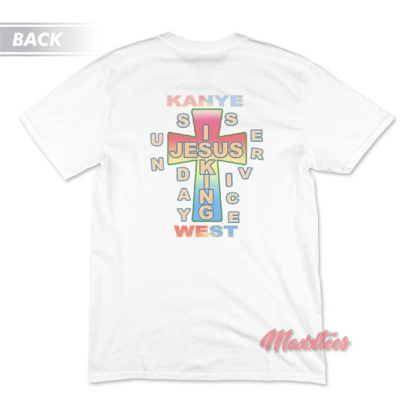 AWGE For Jesus Is King Kanye West T-Shirt