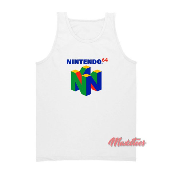 Nintendo 64 Logo Tank Top