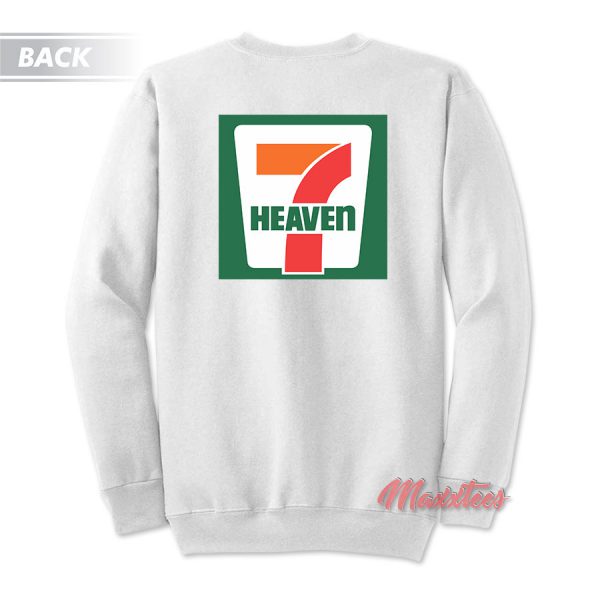 Seventh Heaven 7 Eleven Logo Parody Sweatshirt
