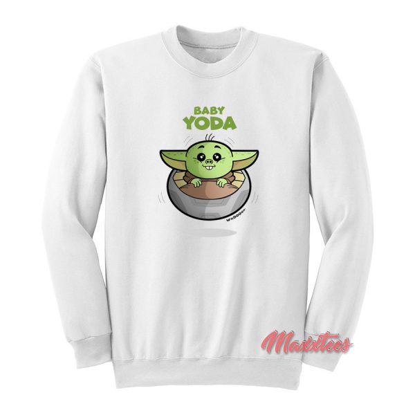Baby Yoda Cute The Mandalorian Sweatshirt