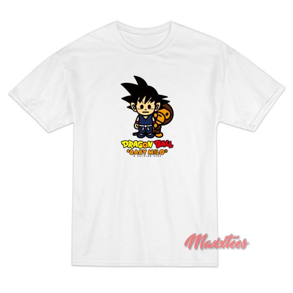 Bape Dragon Ball Goku Baby Milo T-Shirt