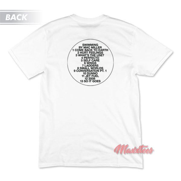 Mac Miller Swimming Cover T-Shirt