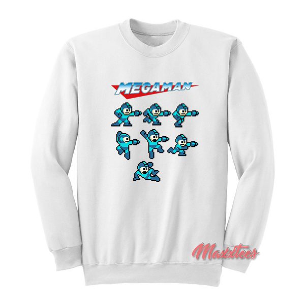 Mega Man Pixel Sweatshirt