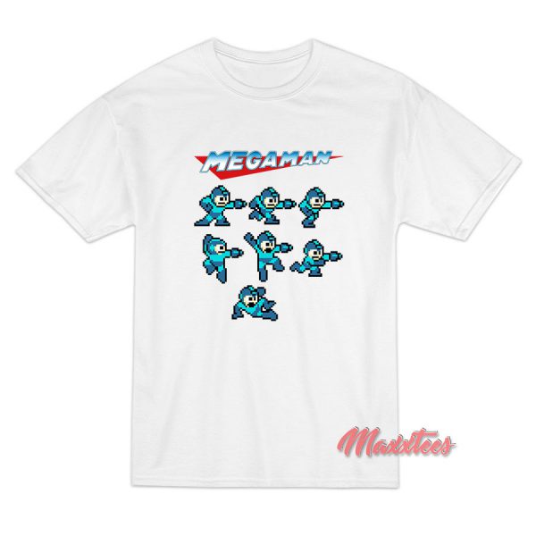 Mega Man Pixel T-Shirt