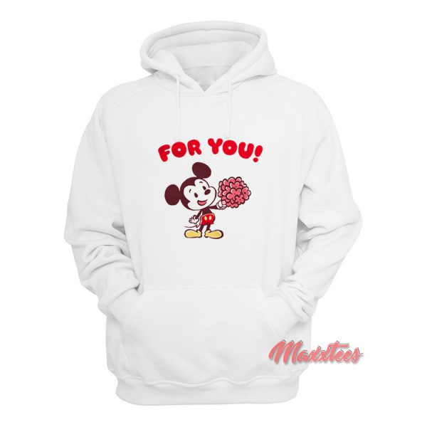 Mickey Mouse Valentines For You Hoodie