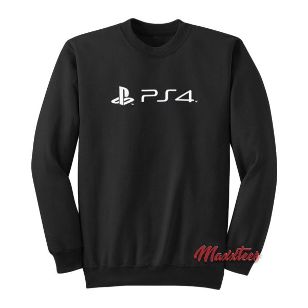 PS4 Logo Sweatshirt Cheap Custom