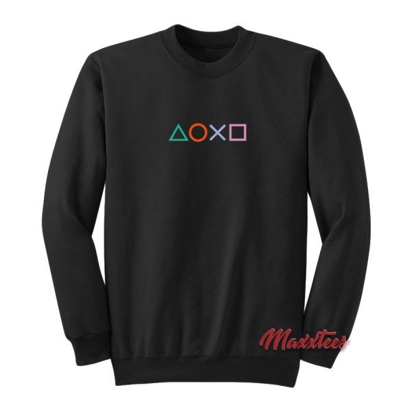 PlayStation Button Symbol Sweatshirt