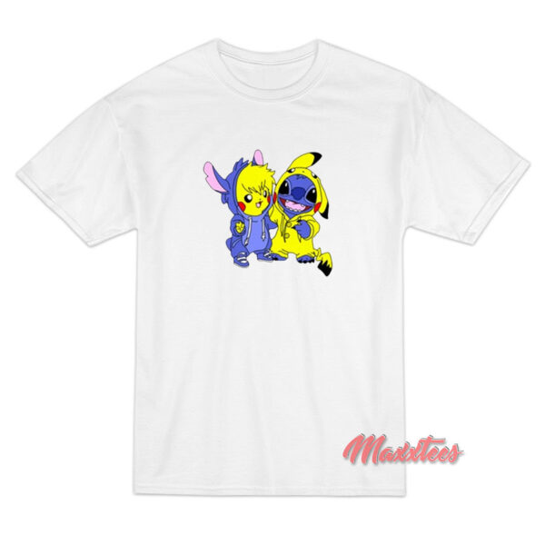 Pikachu and Stitch T-Shirt