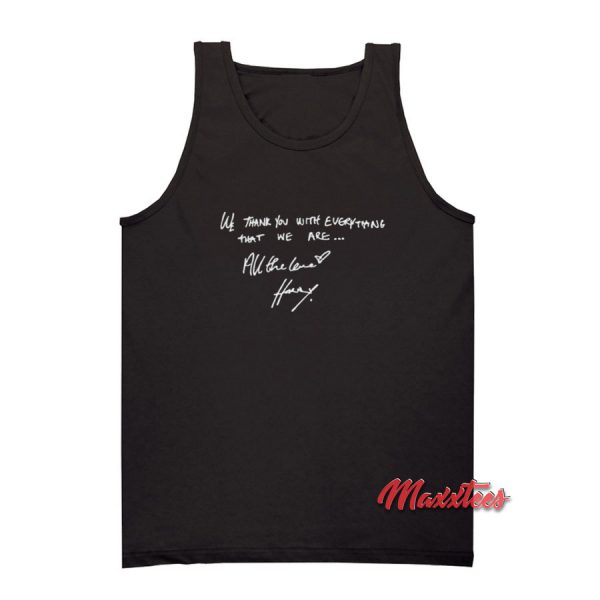 All The Love Tank Top